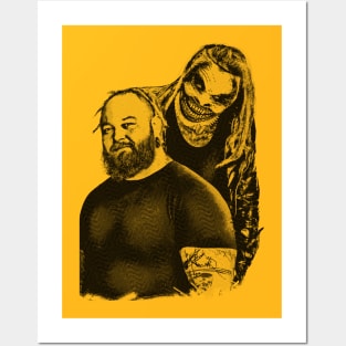 Bray Wyatt - Simple Engrved Posters and Art